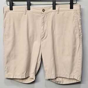 Jos A Bank Reserve Shorts Men Size 40‎ Khaki Lightweight 9" Inseam Casual Summer